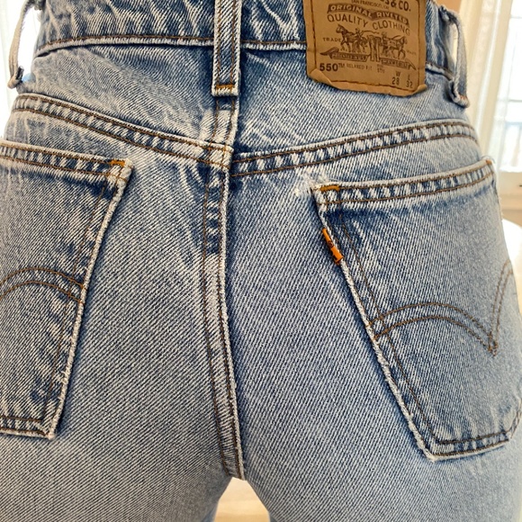 Levi's Denim - VINTAGE LEVIS 550 STUDENT • 28/32